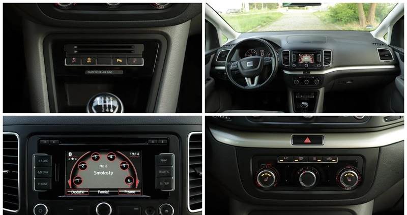 Seat Alhambra cena 49900 przebieg: 230000, rok produkcji 2014 z Sejny małe 742